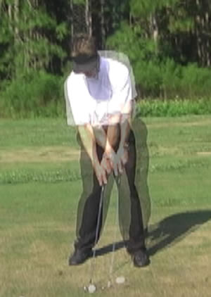 golf swing face on overlay